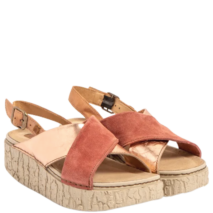 El Naturalista Shinrin Pleasent Wedges Metalizado Rosa