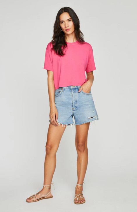 Gentle Fawn Logan Tee Fuchsia