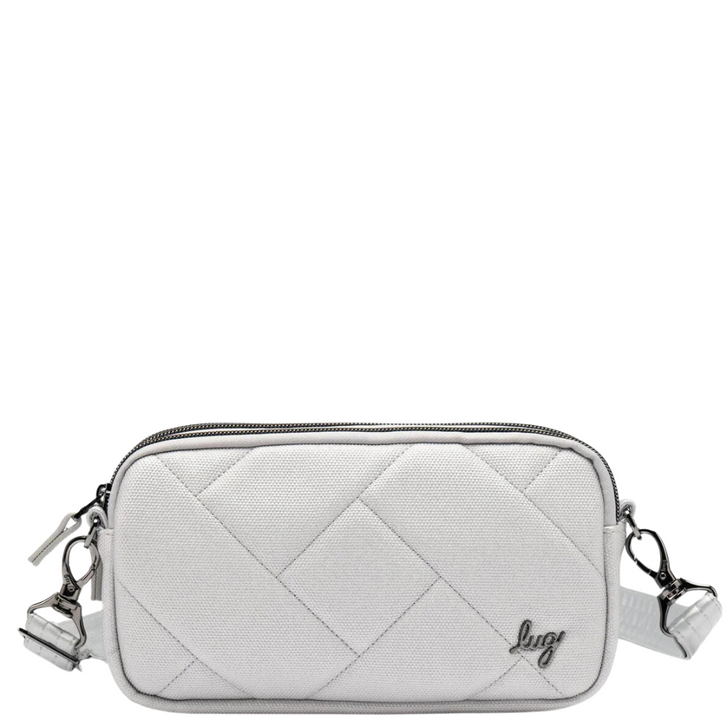 Lug Coupe XL Matte Luxe VL Crossbody Bag Diamond Silver