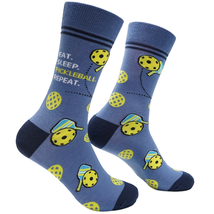 Shoc Joc Men's Socks Eat Sleep Pickleball