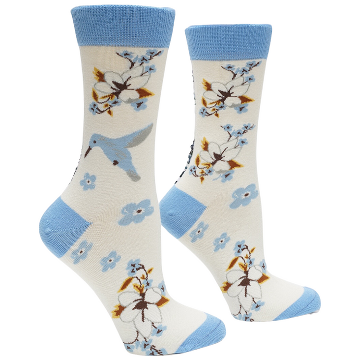 Shoc Joc Women's Socks Hummingbirds