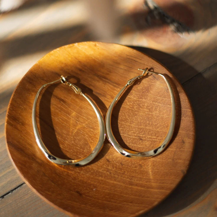 Wild Abandon Gold Plated The Wow Hoops