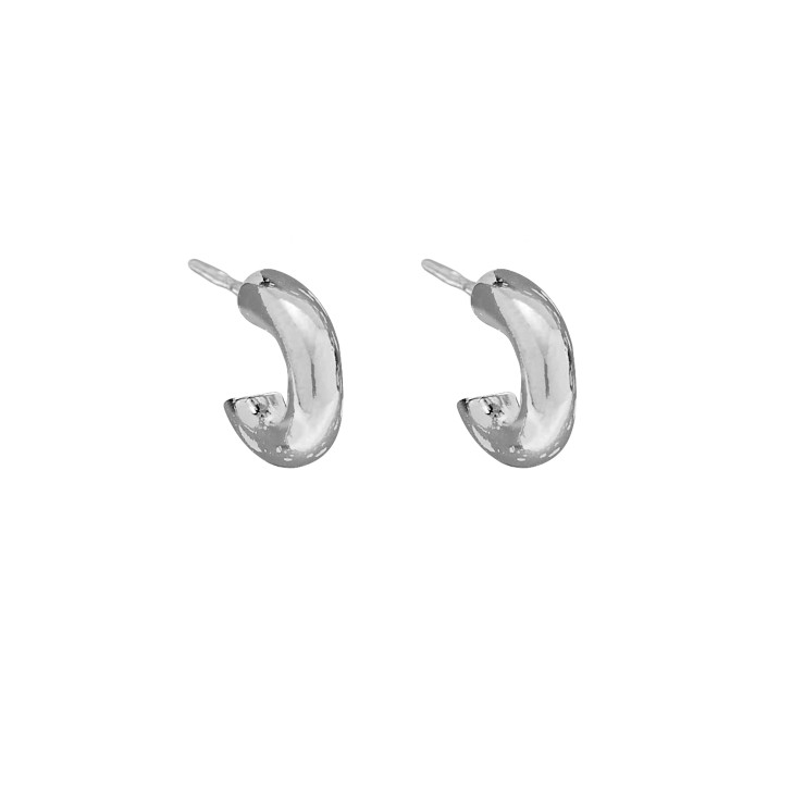 Foxy Originals Petite Hoops Silver
