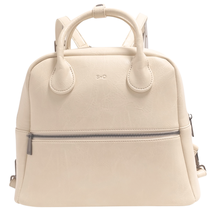S-Q Jazlyn Convertible Backpack Almond Milk