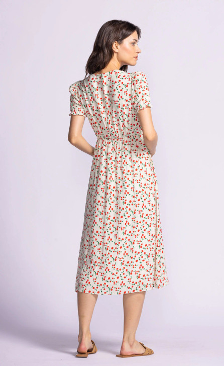 Pink Martini Lala Dress White