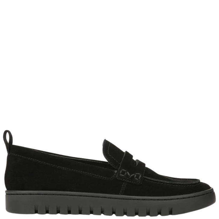 Vionic Journey Uptown Loafers Black Suede