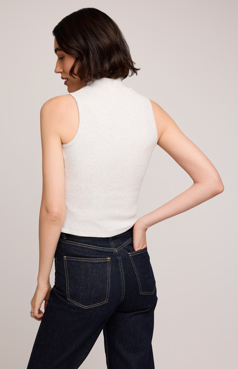 Gentle Fawn Michelle Ribbed Tank Heather Ash