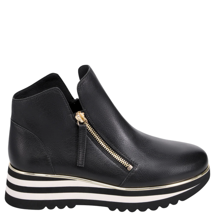 Django & Juliette Evol Wedge Boots Black