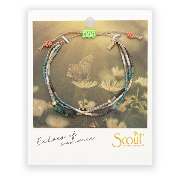 Scout Mixed Media Echoes of Summer Bracelet African Turquoise/Gold