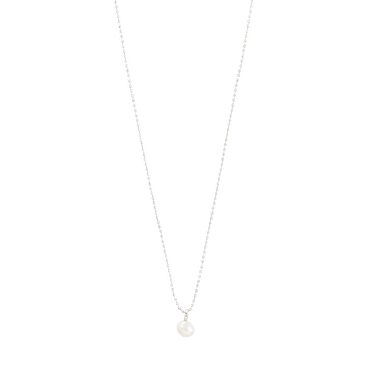 Pilgrim Hadley Freshwater Pearl Necklace Silver Plated