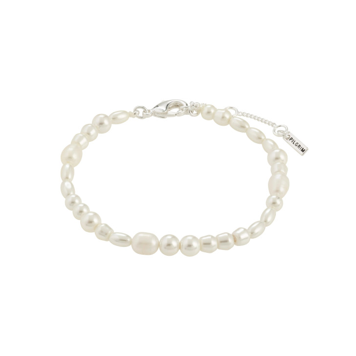 Pilgrim Elliana Pearl Bracelet Silver Plated