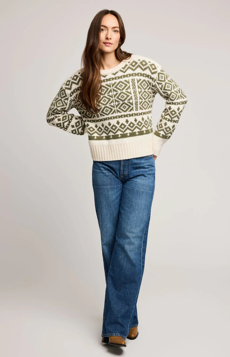 Gentle Fawn Cypress Pullover Sweater Heather Moss