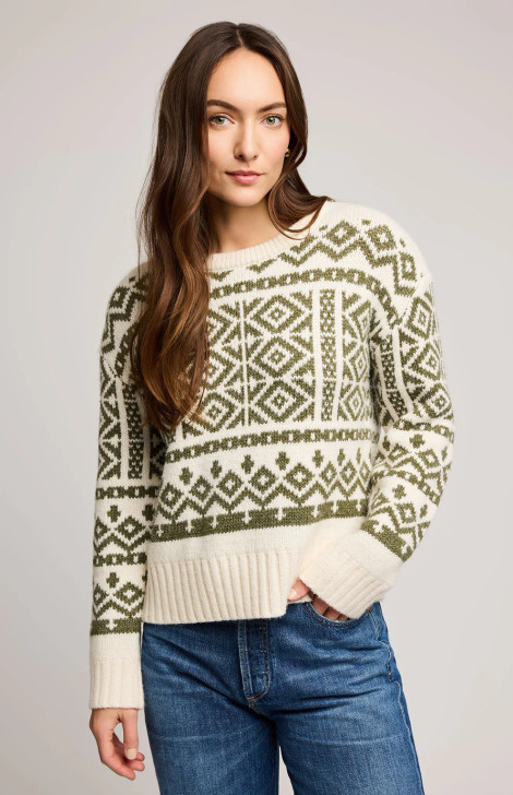 Gentle Fawn Cypress Pullover Sweater Heather Moss