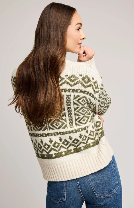 Gentle Fawn Cypress Pullover Sweater Heather Moss