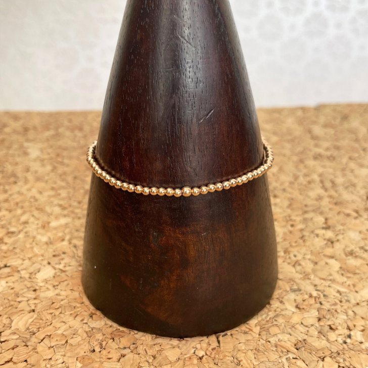 Bamiyan Gold Filled Ball Bracelet 2.5mm