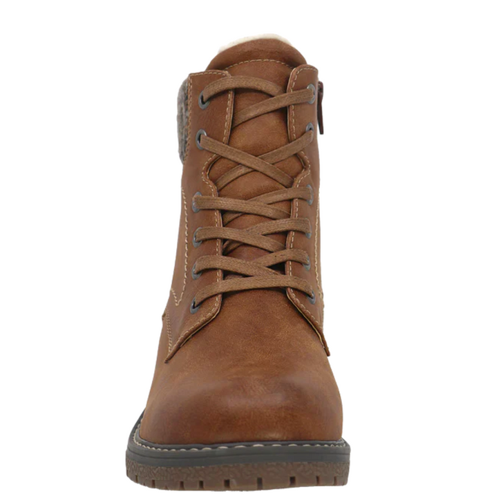Taxi Dakota-01 Knit Cuff Waterproof Boots Tan