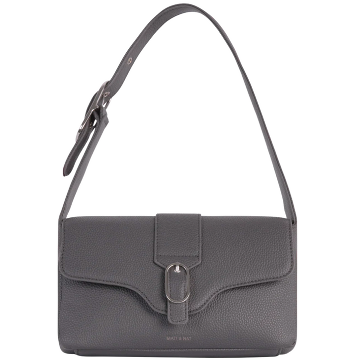 Matt & Nat Isabelle Grain Shoulder Bag Coal
