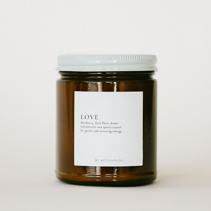 Moon + Mana 9oz Candle Love