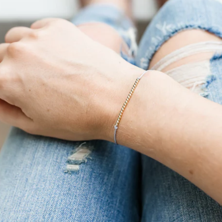 Lucky Feather Thinking of You Bracelet