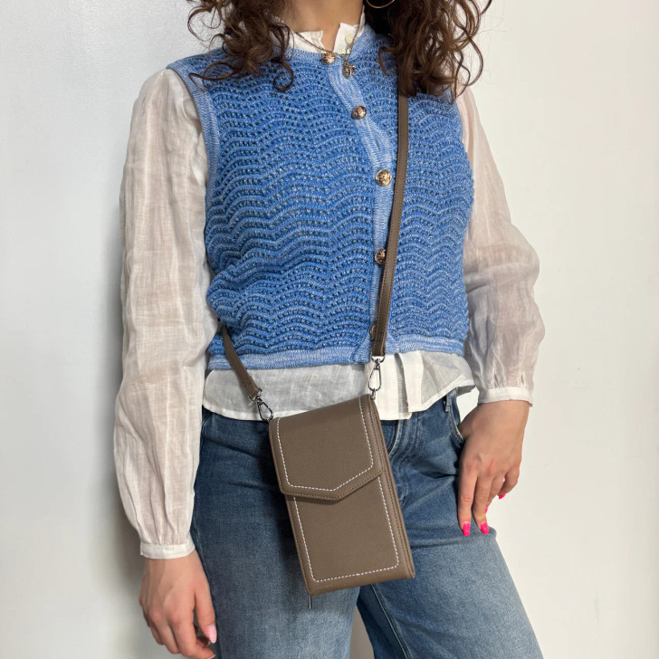 Espe Renee iMini Crossbody Purse Grey