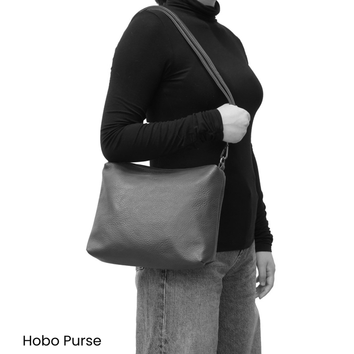 S-Q Mona 2-In-1 Reversible Hobo Bag Cognac/Tan