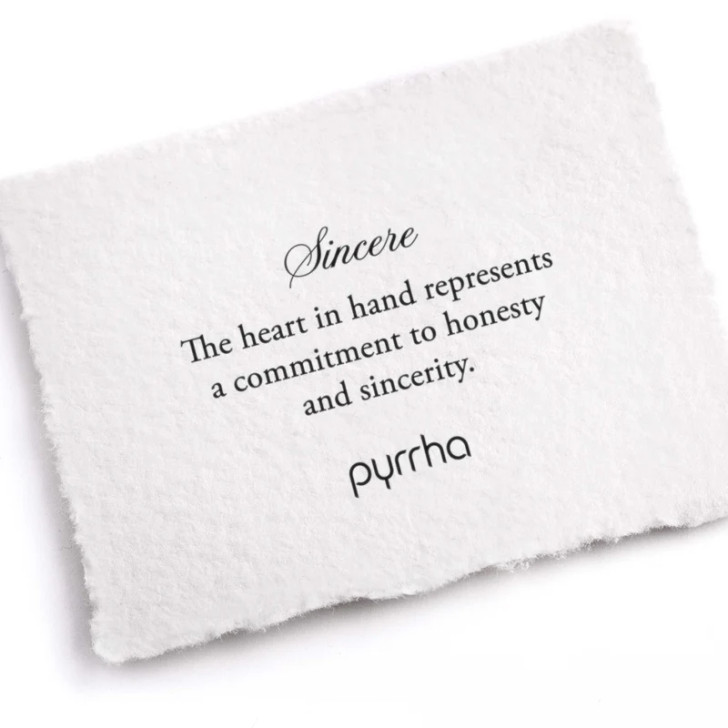 Pyrrha Sincere Appreciation Talisman Necklace 18"