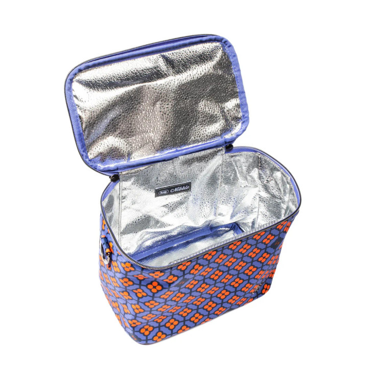 Lug Nibble Convertible Lunch Tote Very Berry Blue