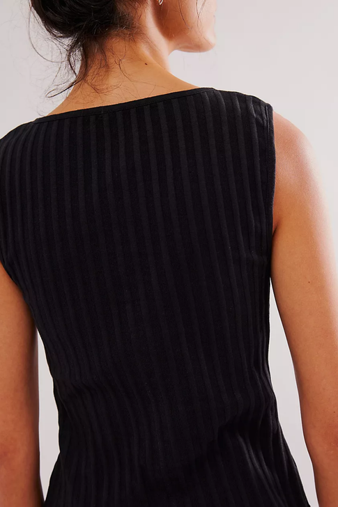 Free People Tilly Vest Black