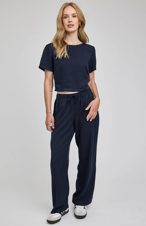 Gentle Fawn Gabriel Pants Washed Navy