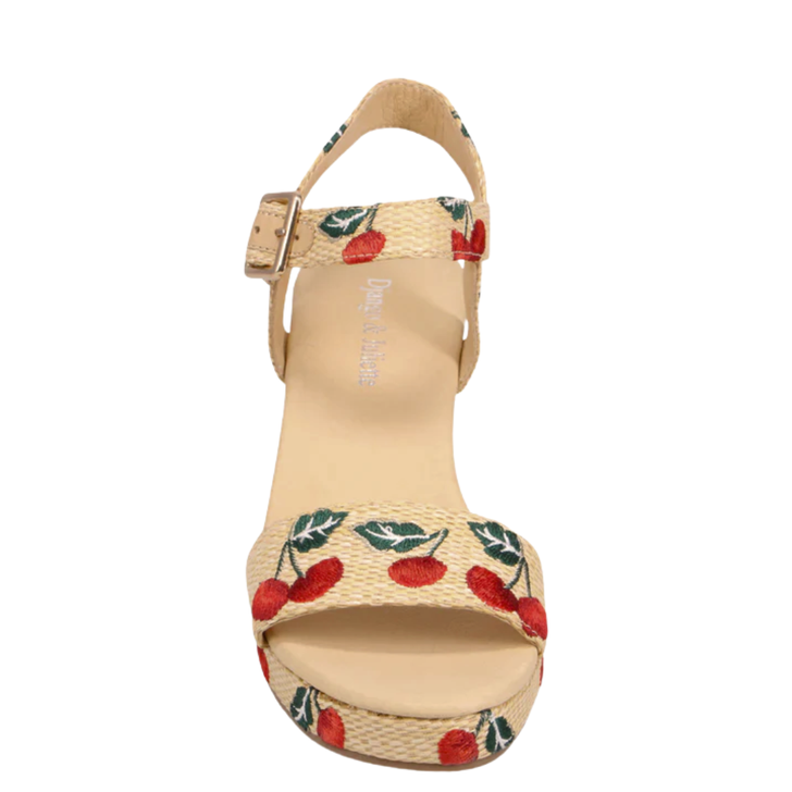 Django & Juliette Gossier Wedges Natural Cherries