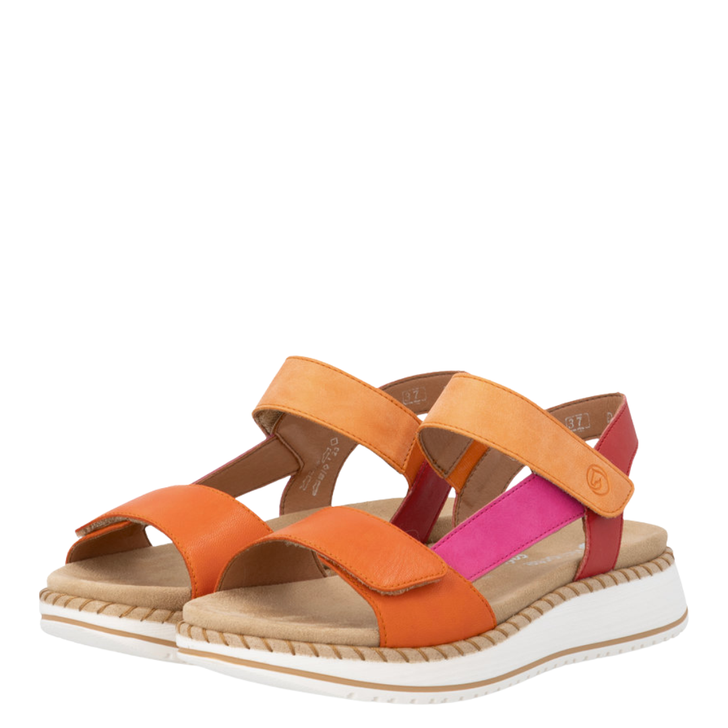 Remonte Jocelyn Multicolour Sandals Orange Multi