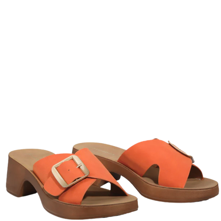 Los Cabos Alegro Heels Tangerine