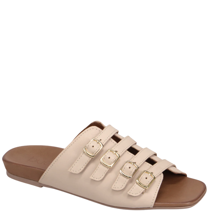 Bueno Dulce Slide Sandals Cream