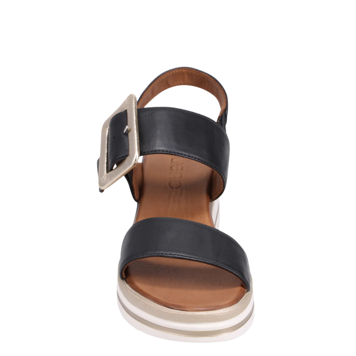 Bueno Chrissy Platform Wedges Black