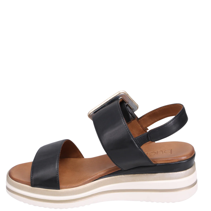 Bueno Chrissy Platform Wedges Black