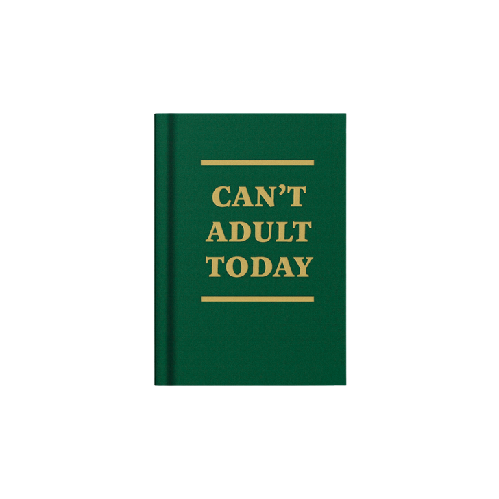 Ohh Deer Can't Adult Today Mini Notebook