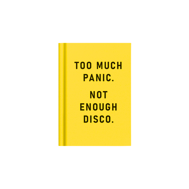 Ohh Deer Too Much Panic, Not Enough Disco Mini Notebook