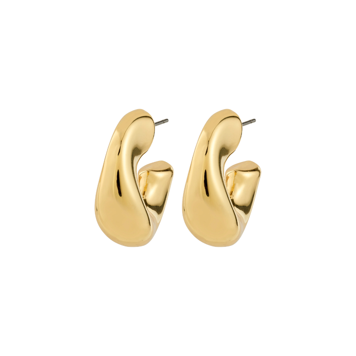 Pilgrim Jennings Chunky Hoops Gold Plated
