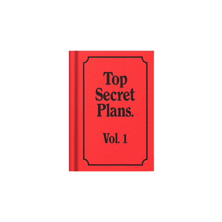 Ohh Deer Top Secret Plans Mini Notebook