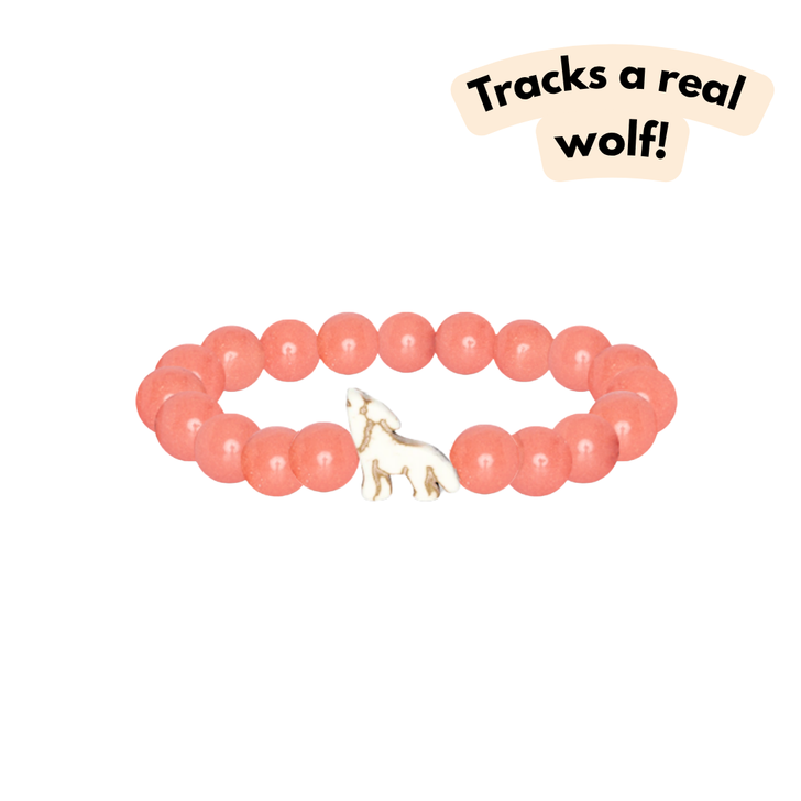 Fahlo The Scout Wolf Bracelet Sunrise Glow