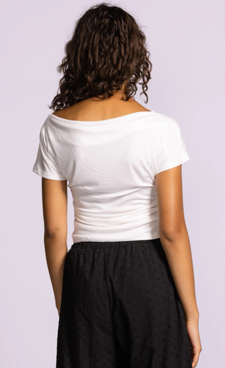 Pink Martini Cindy Top White