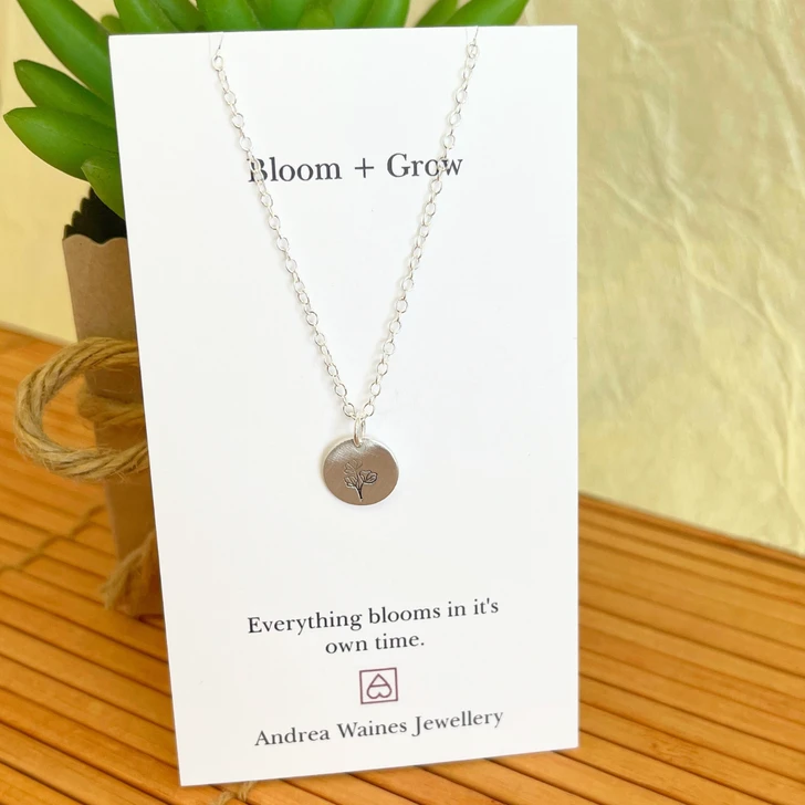 Andrea Waines Bloom & Grow Flower Necklace