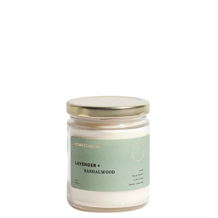 Homecoming 8oz Candle Lavender & Sandalwood