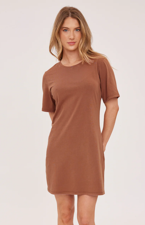 Gentle Fawn Cindy T-Shirt Dress Cappuccino