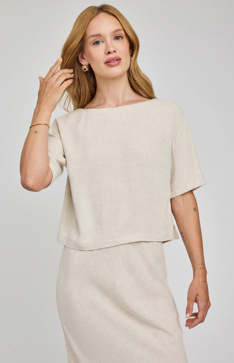 Gentle Fawn Gemini Linen Top Linen