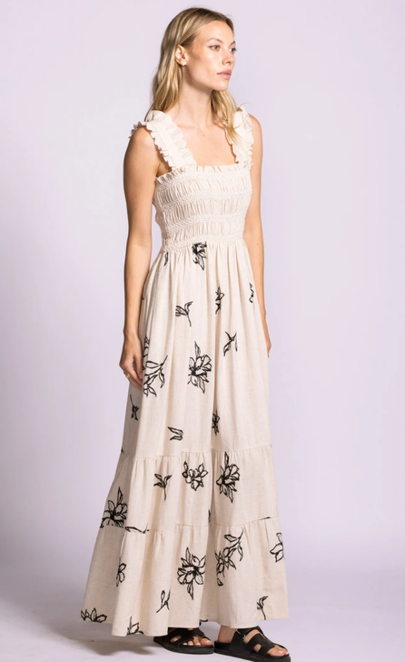 Pink Martini Margate Dress Beige