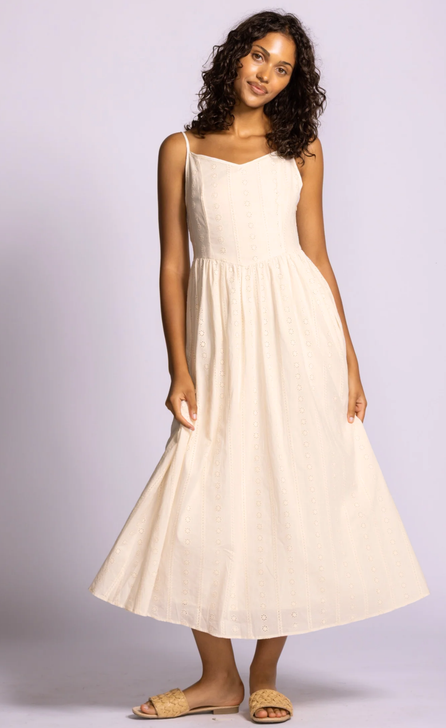 Pink Martini Farmdale Dress Beige