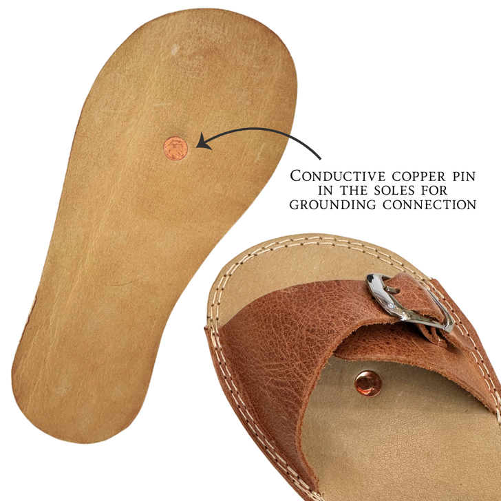 Monstera Firefly Sandals Brown