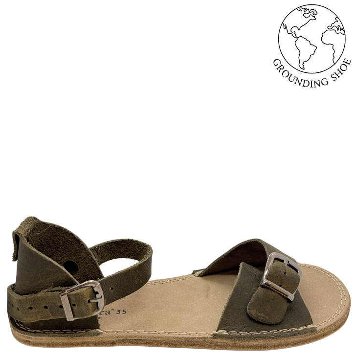 Monstera Firefly Sandals Green