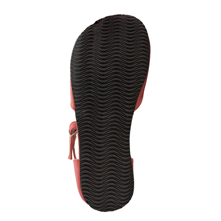 Monstera Rio Mary Jane Flats Red